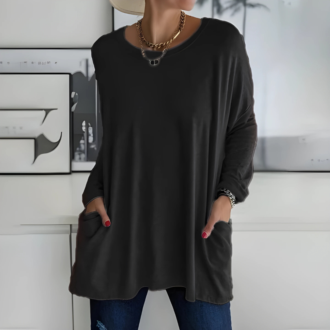 NORTHLINE STUDIO | Relaxed Long Sleeve Top