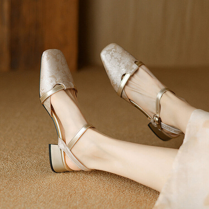 NORTHLINE STUDIO | CONTRAST SLINGBACK HEELS