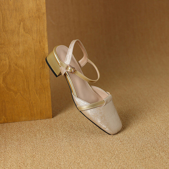 NORTHLINE STUDIO | CONTRAST SLINGBACK HEELS