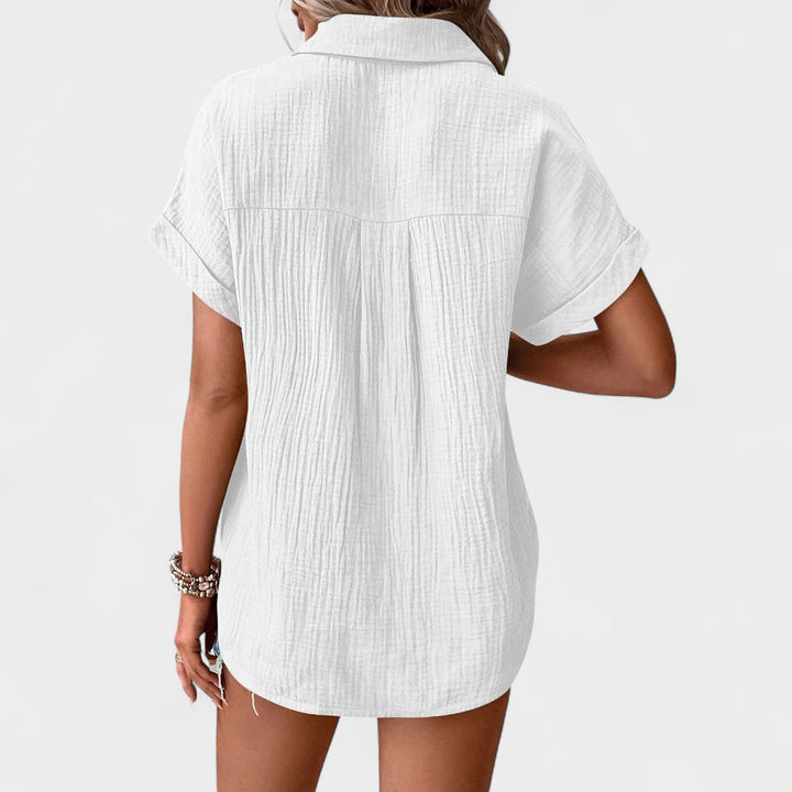 NORTHLINE STUDIO | RELAXED BUTTON BLOUSE