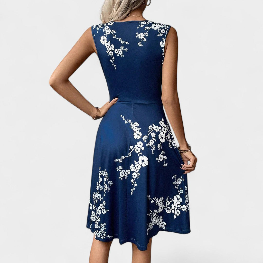 PATRICIA | FLORAL WRAP DRESS