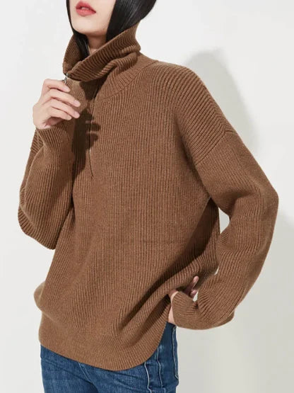 NORTHLINE STUDIO | Zipper Sweater