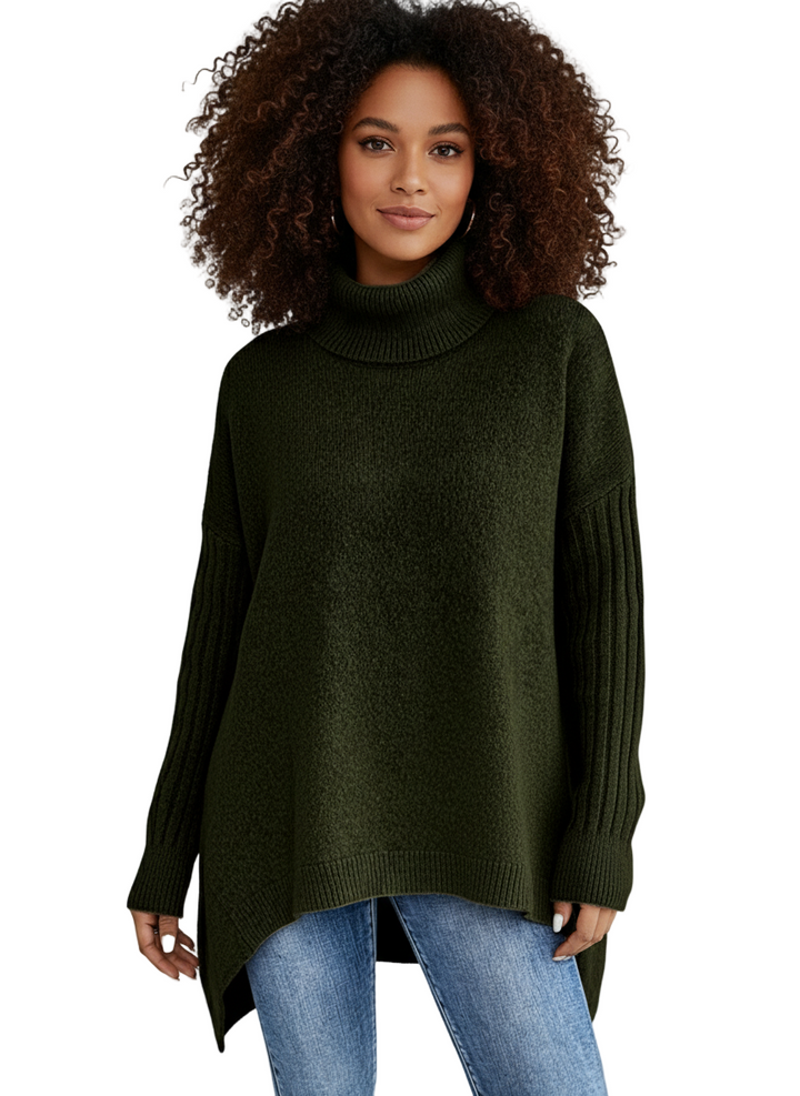 NORTHLINE STUDIO | RELAXED TURTLENECK SWEATER