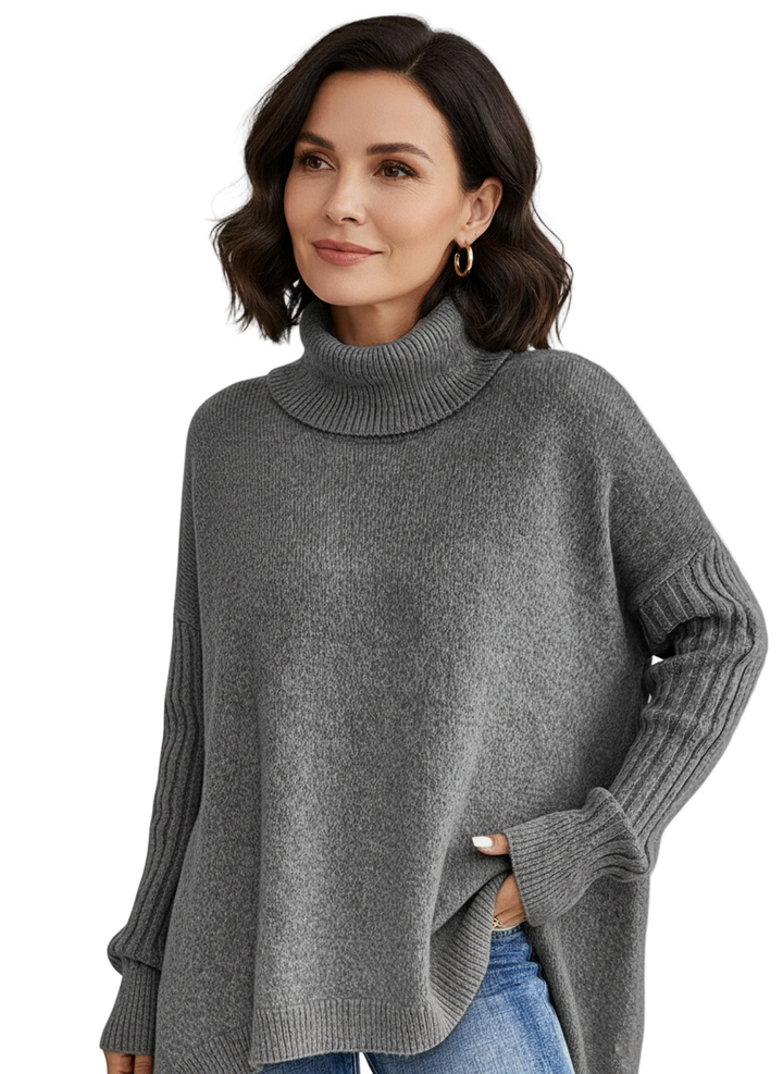 NORTHLINE STUDIO | RELAXED TURTLENECK SWEATER