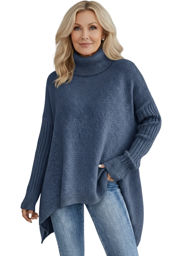NORTHLINE STUDIO | RELAXED TURTLENECK SWEATER