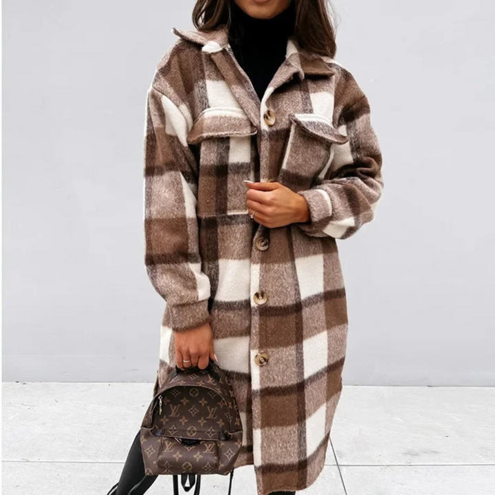 Celine | Everyday Checked Coat