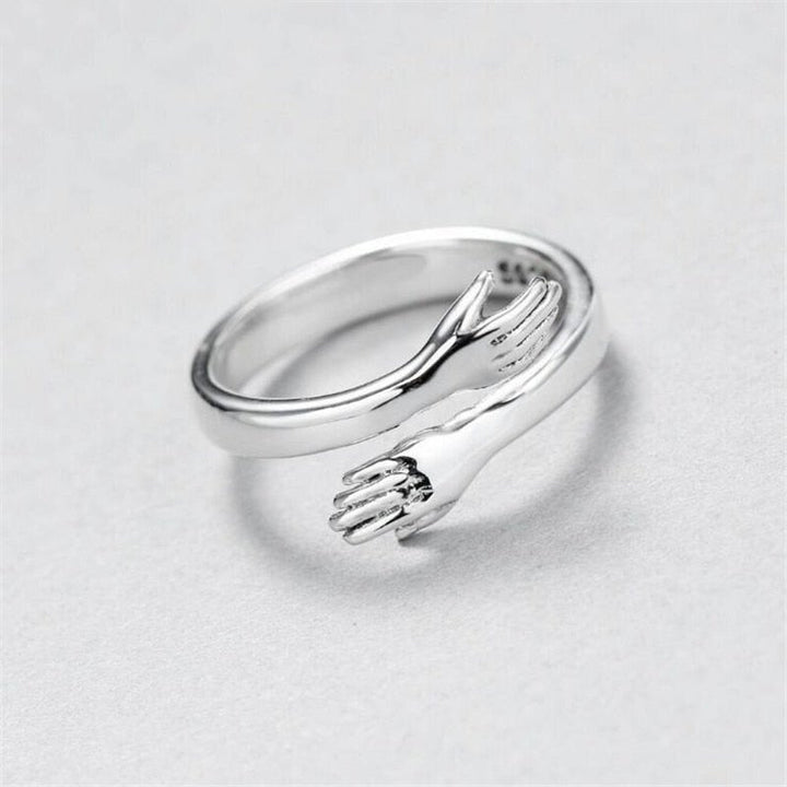 Lunaris I Silver Adjustable Hug Ring