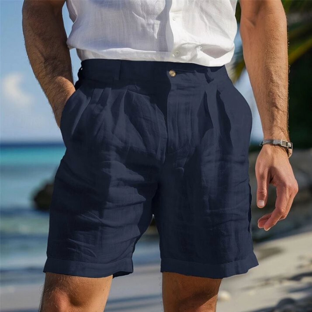 GRAHAM | TAILORED COTTON SHORTS