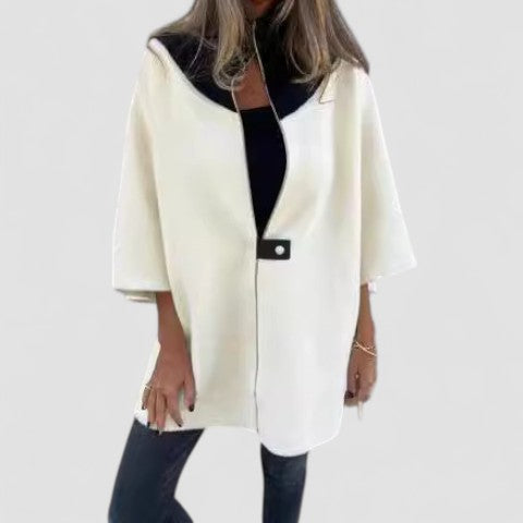 NORTHLINE STUDIO | Soft Relaxed Fit Cape Jacket