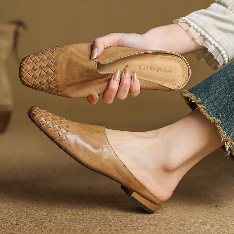 NORTHLINE STUDIO | HANDWOVEN MULES