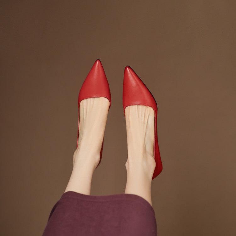 NORTHLINE STUDIO | POINTED KITTEN HEELS
