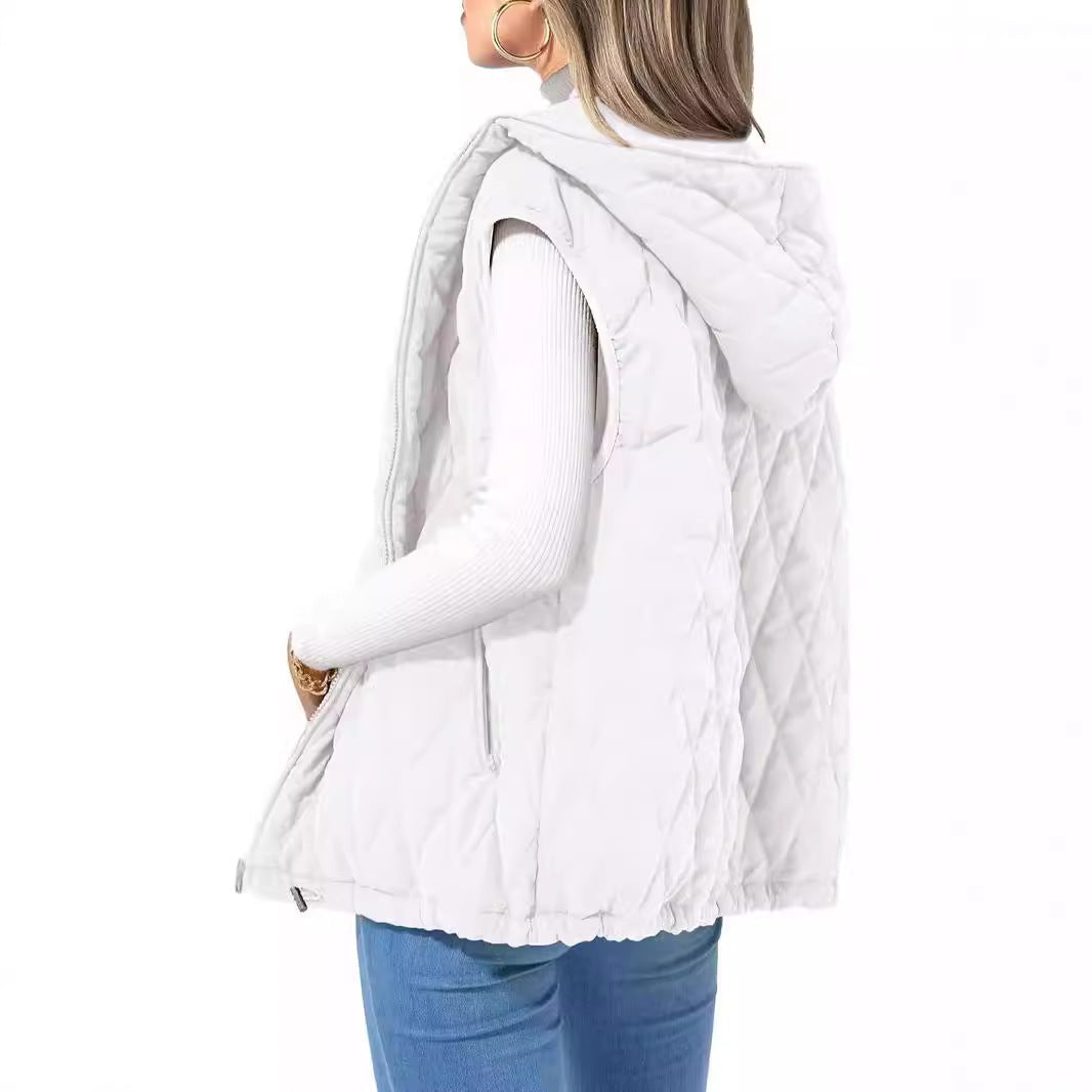 NORTHLINE STUDIO | Quilted Hooded Vest