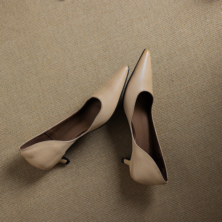 NORTHLINE STUDIO | POINTED KITTEN HEELS