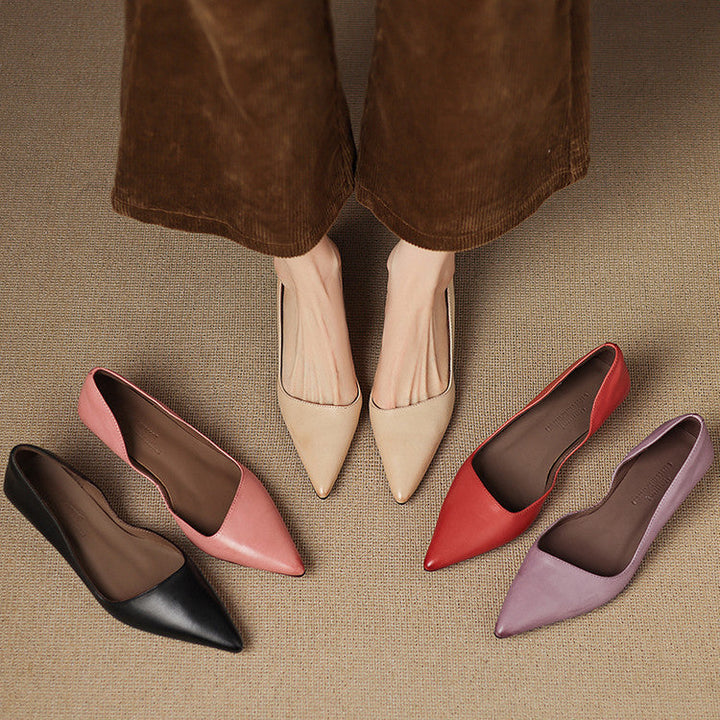 NORTHLINE STUDIO | POINTED KITTEN HEELS
