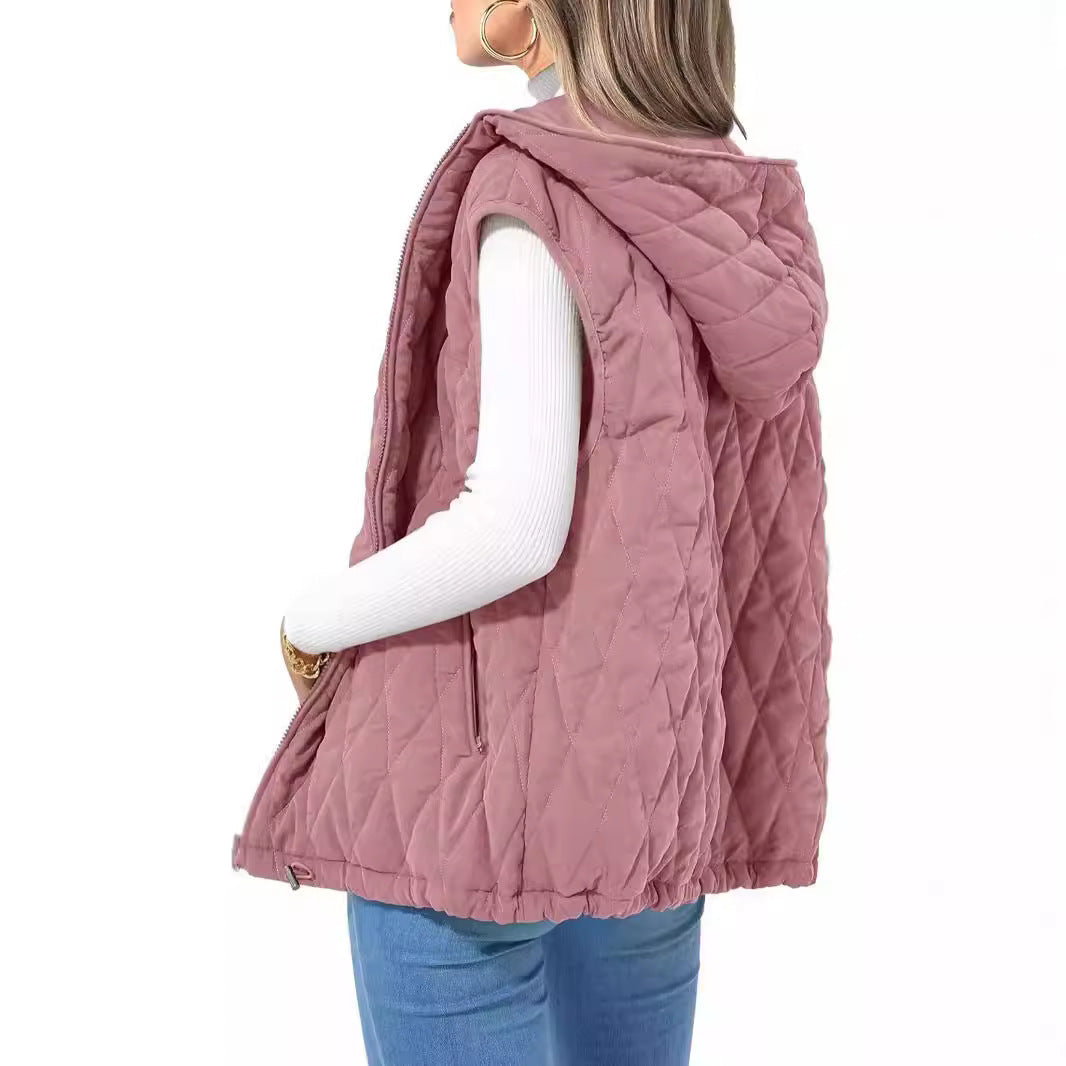 NORTHLINE STUDIO | Quilted Hooded Vest