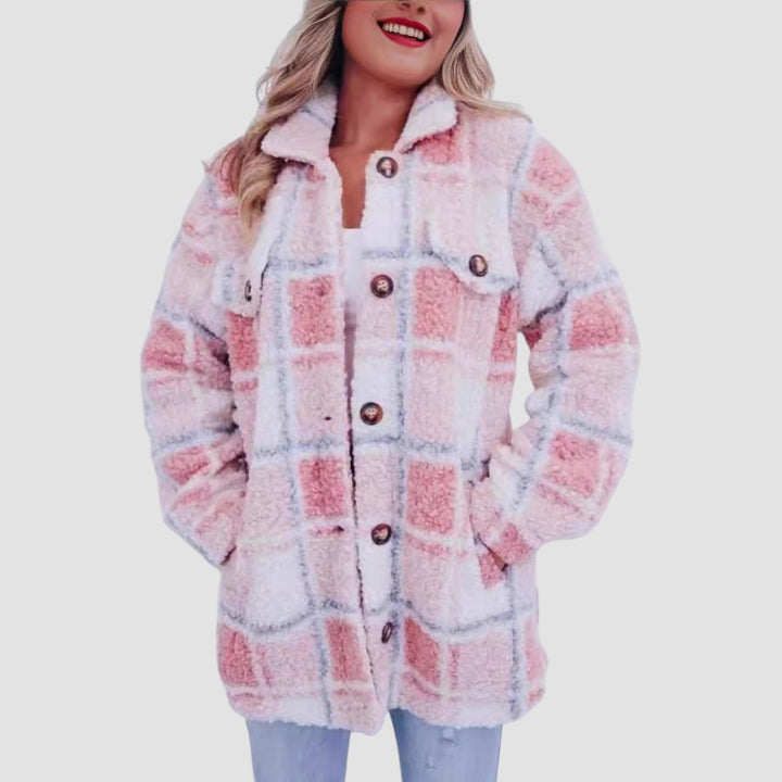 NORTHLINE STUDIO | Cozy Plaid Button-Down Jacket