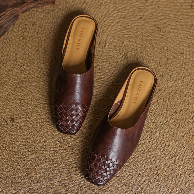 NORTHLINE STUDIO | HANDWOVEN MULES
