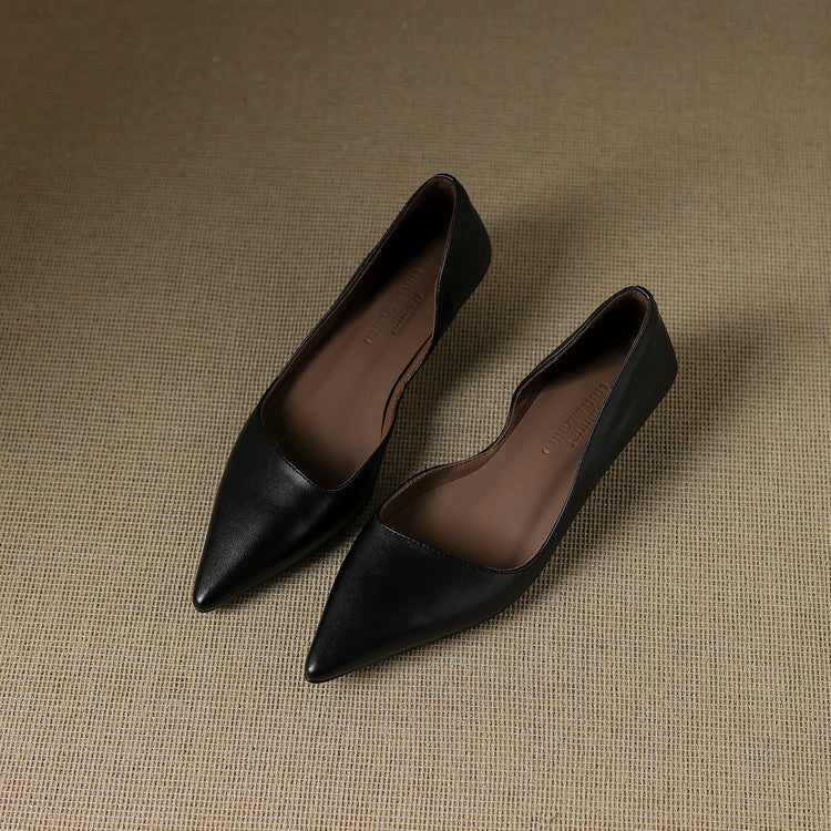 NORTHLINE STUDIO | POINTED KITTEN HEELS