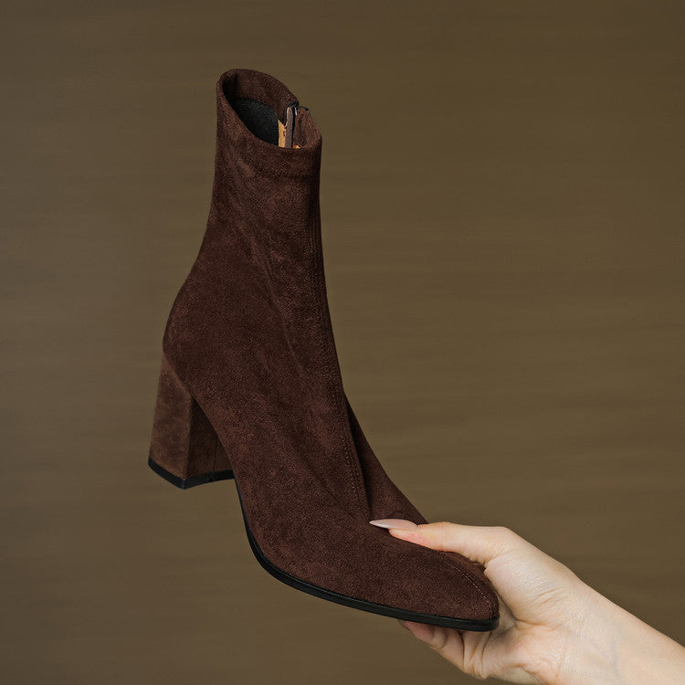 NORTHLINE STUDIO | ELEGANT SUEDE ANKLE BOOTS