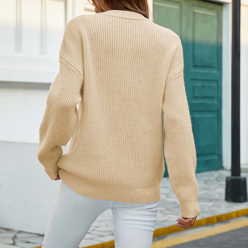 NORTHLINE STUDIO | Elegant Cable Knit Sweater