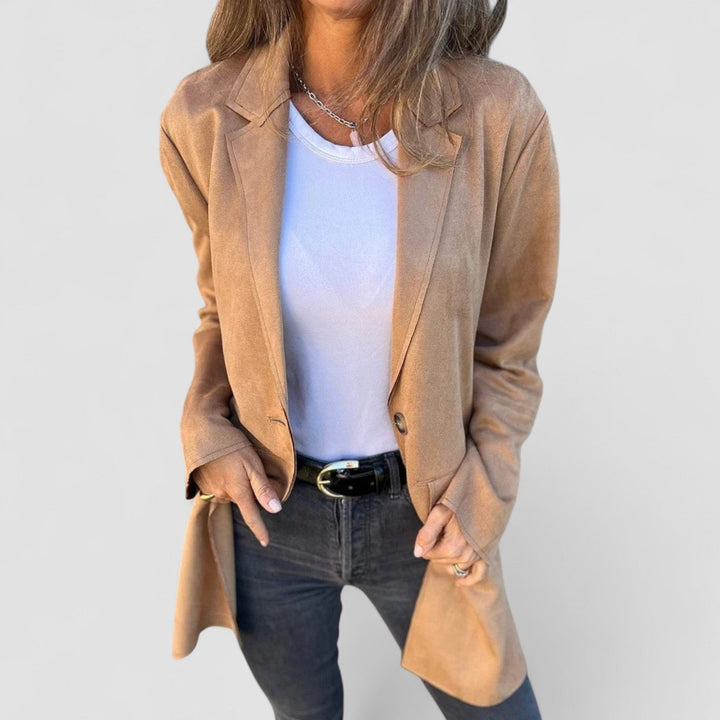 NORTHLINE STUDIO | Long Suede-Look Coat