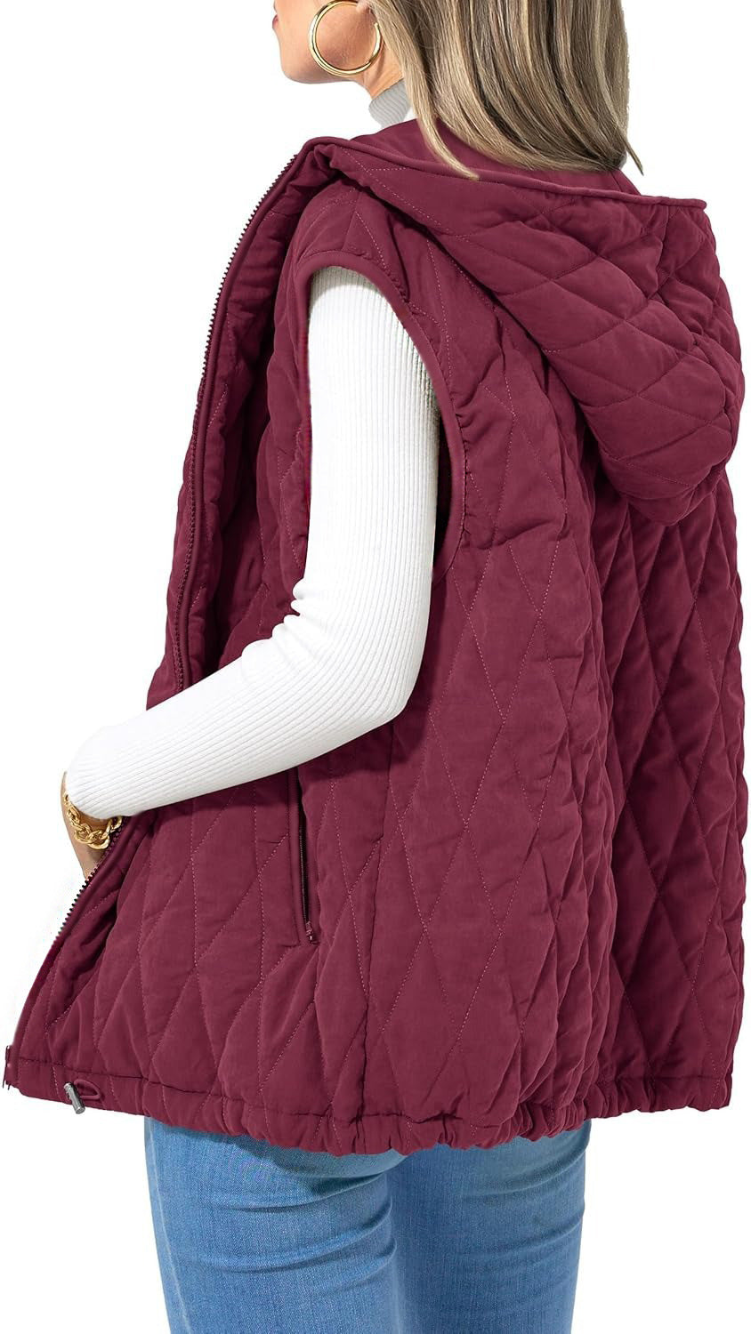 NORTHLINE STUDIO | Quilted Hooded Vest