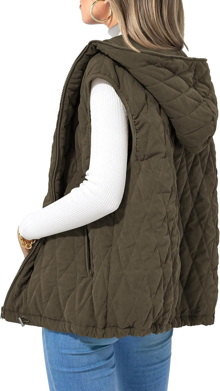 NORTHLINE STUDIO | Quilted Hooded Vest