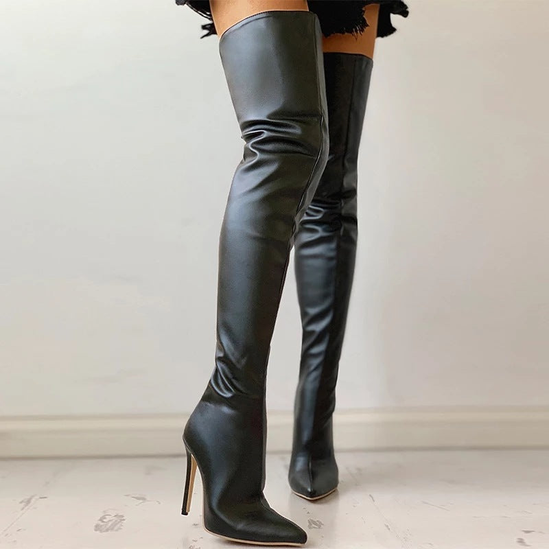 NORTHLINE STUDIO | OVER-THE-KNEE STILETTO BOOTS