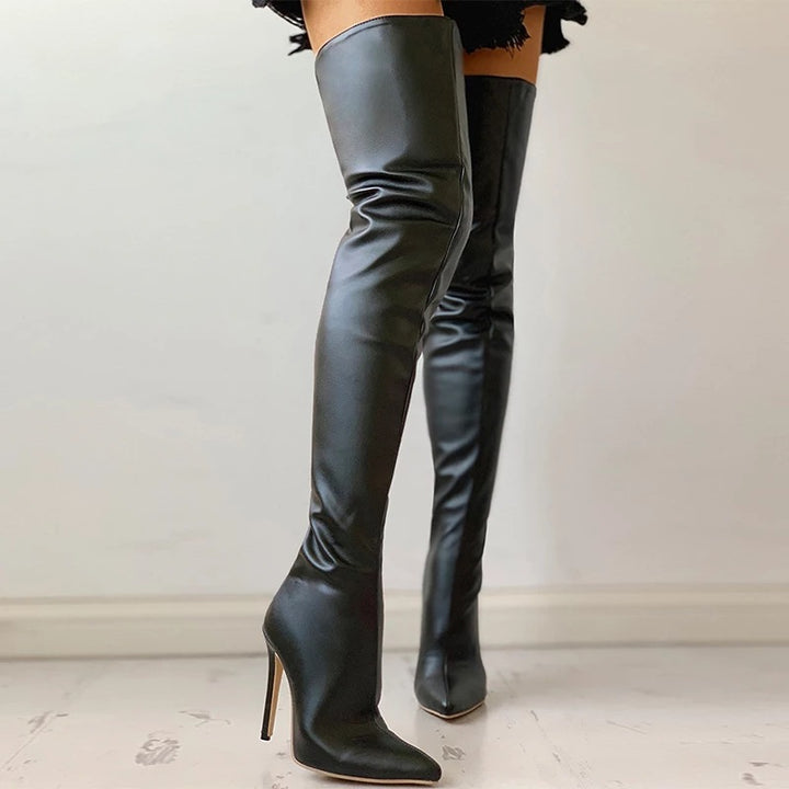 NORTHLINE STUDIO | OVER-THE-KNEE STILETTO BOOTS