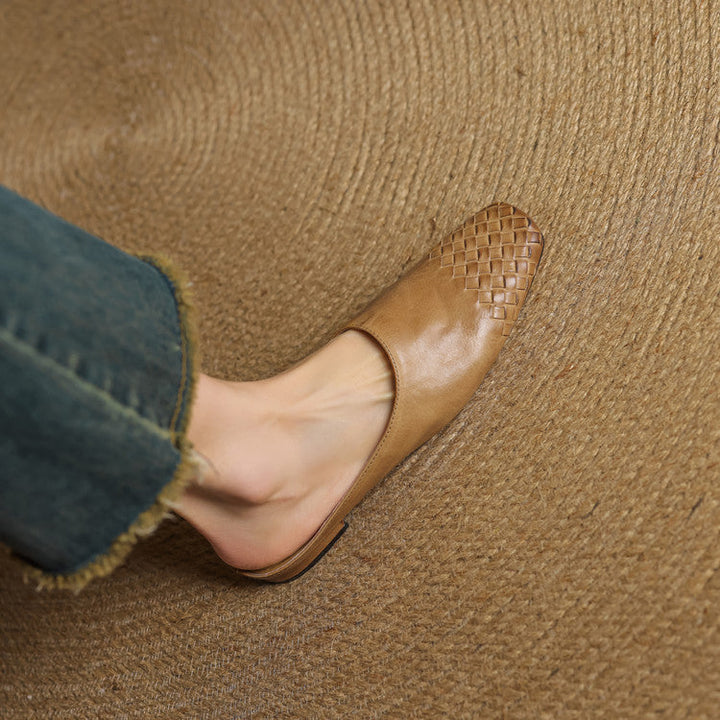 NORTHLINE STUDIO | HANDWOVEN MULES
