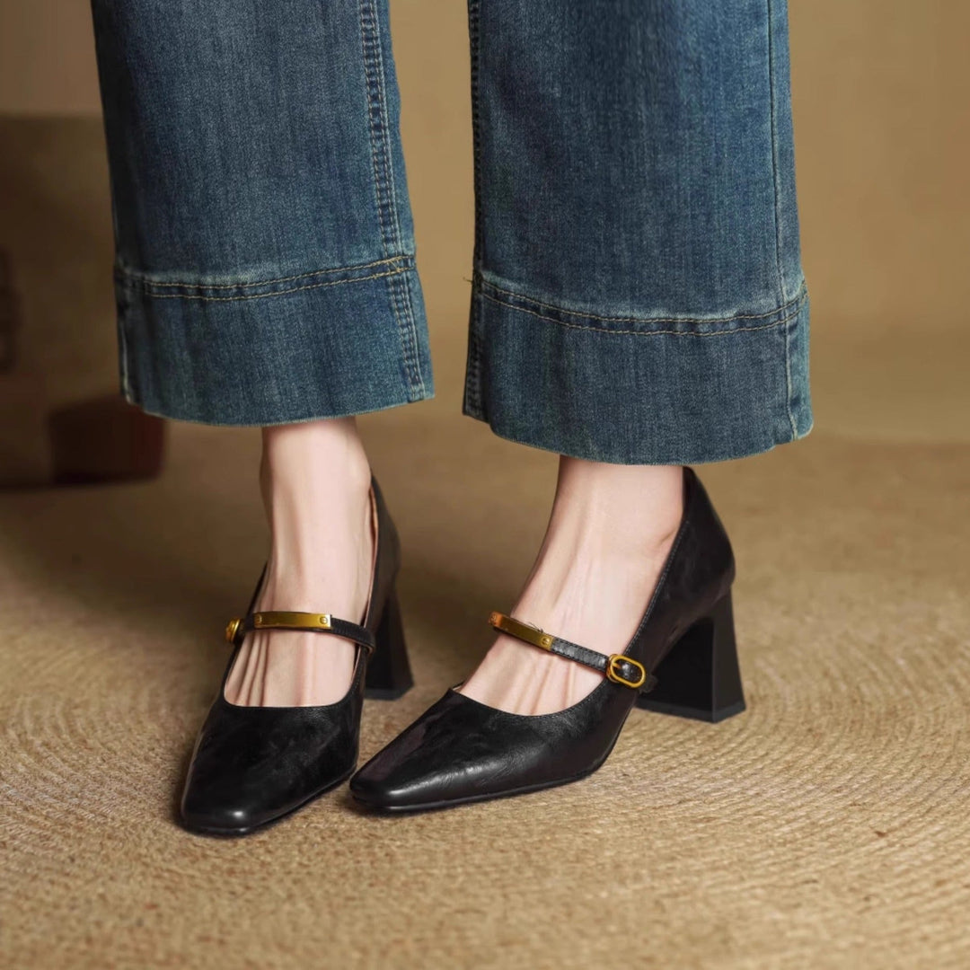 NORTHLINE STUDIO | BLOCK HEEL MARY JANES