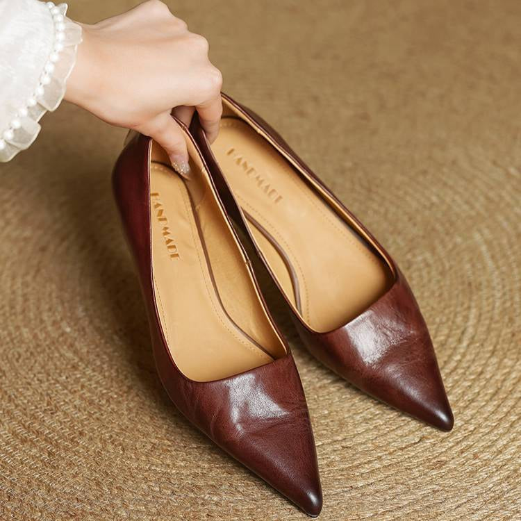 NORTHLINE STUDIO | POINTED SLINGBACK HEELS