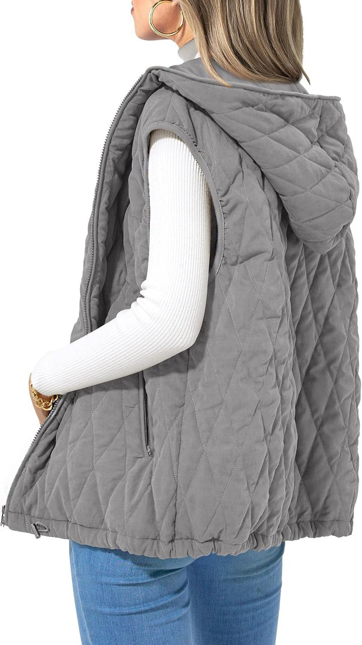 NORTHLINE STUDIO | Quilted Hooded Vest