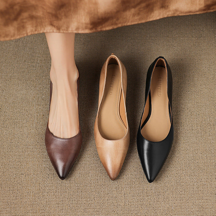 NORTHLINE STUDIO | CLASSIC LOW HEEL PUMPS