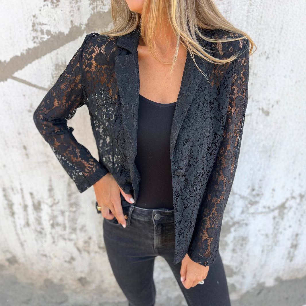 NORTHLINE STUDIO | ELEGANT LACE BLAZER