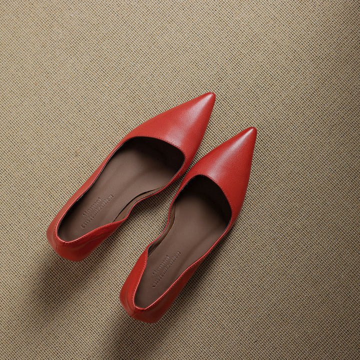 NORTHLINE STUDIO | POINTED KITTEN HEELS