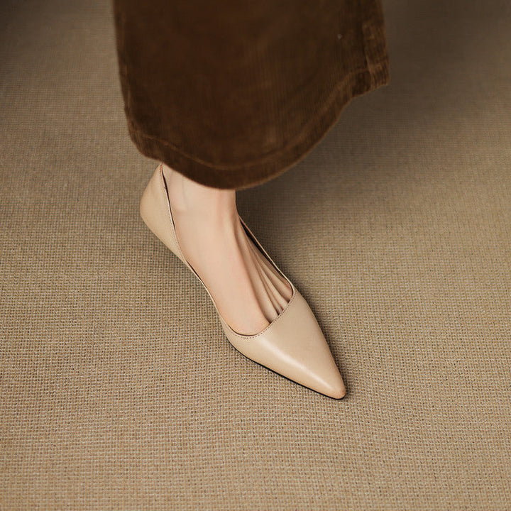 NORTHLINE STUDIO | POINTED KITTEN HEELS