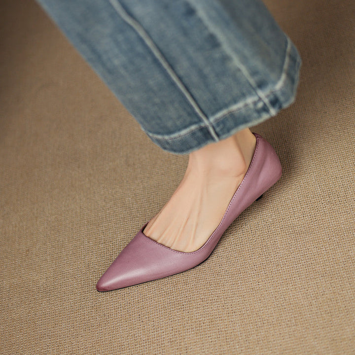 NORTHLINE STUDIO | POINTED KITTEN HEELS