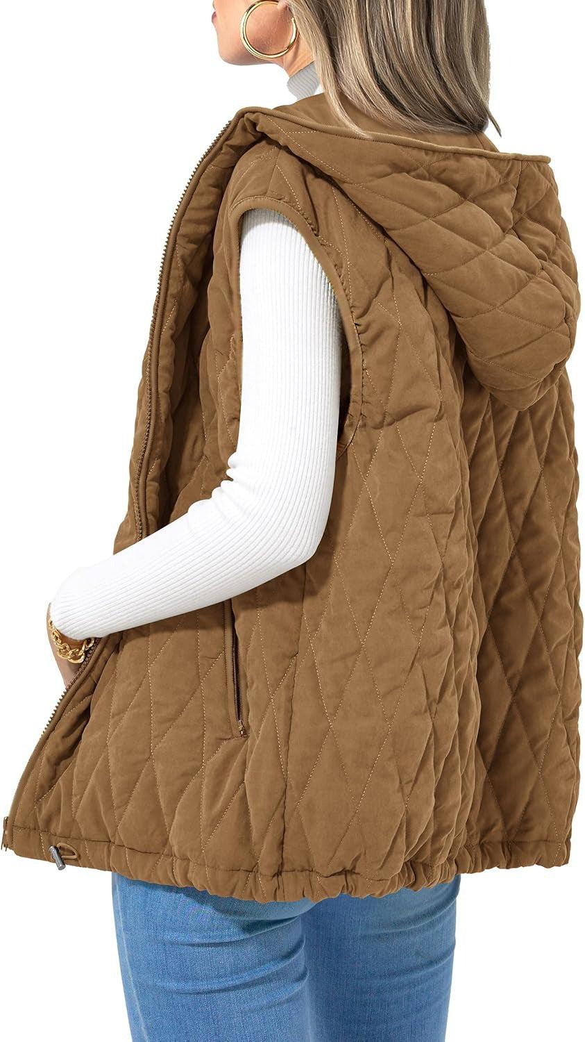 NORTHLINE STUDIO | Quilted Hooded Vest
