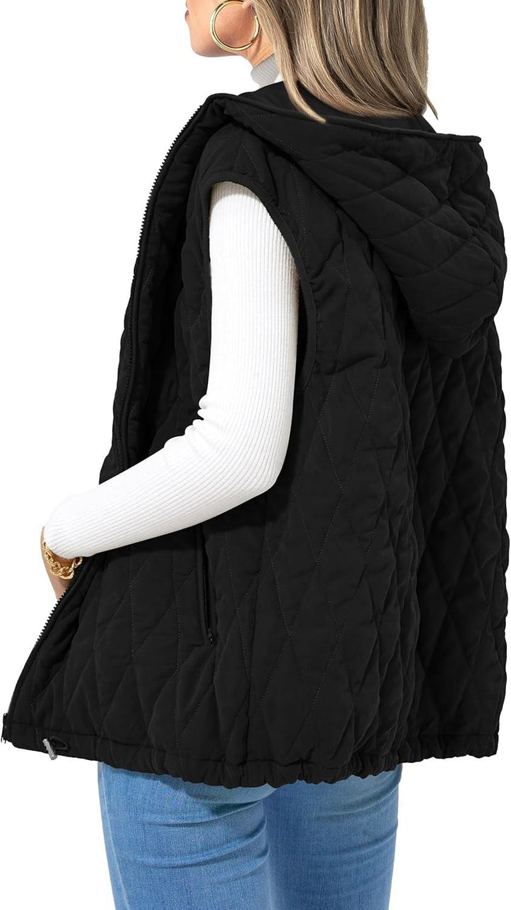 NORTHLINE STUDIO | Quilted Hooded Vest