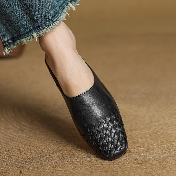 NORTHLINE STUDIO | HANDWOVEN MULES