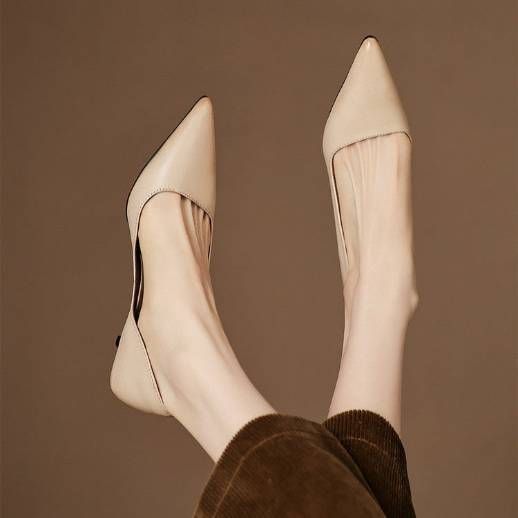 NORTHLINE STUDIO | POINTED KITTEN HEELS