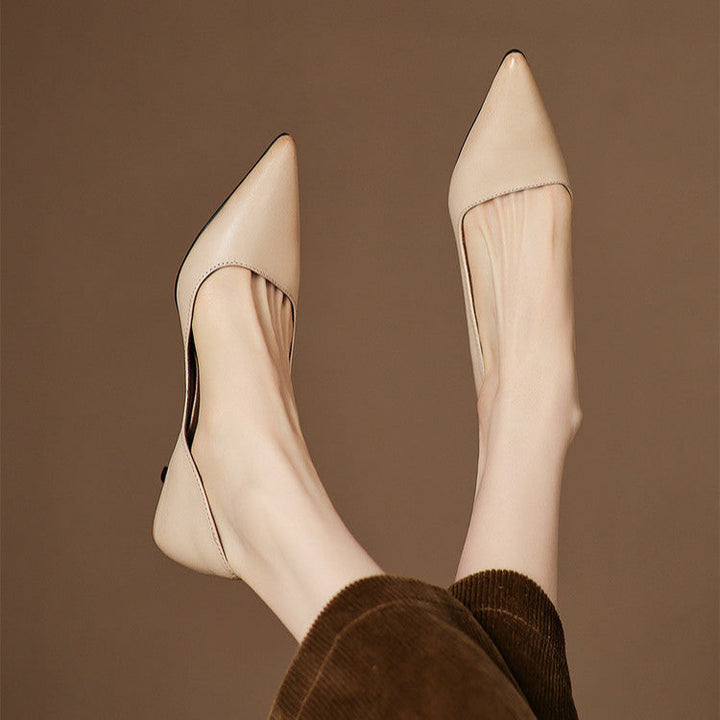 NORTHLINE STUDIO | POINTED KITTEN HEELS
