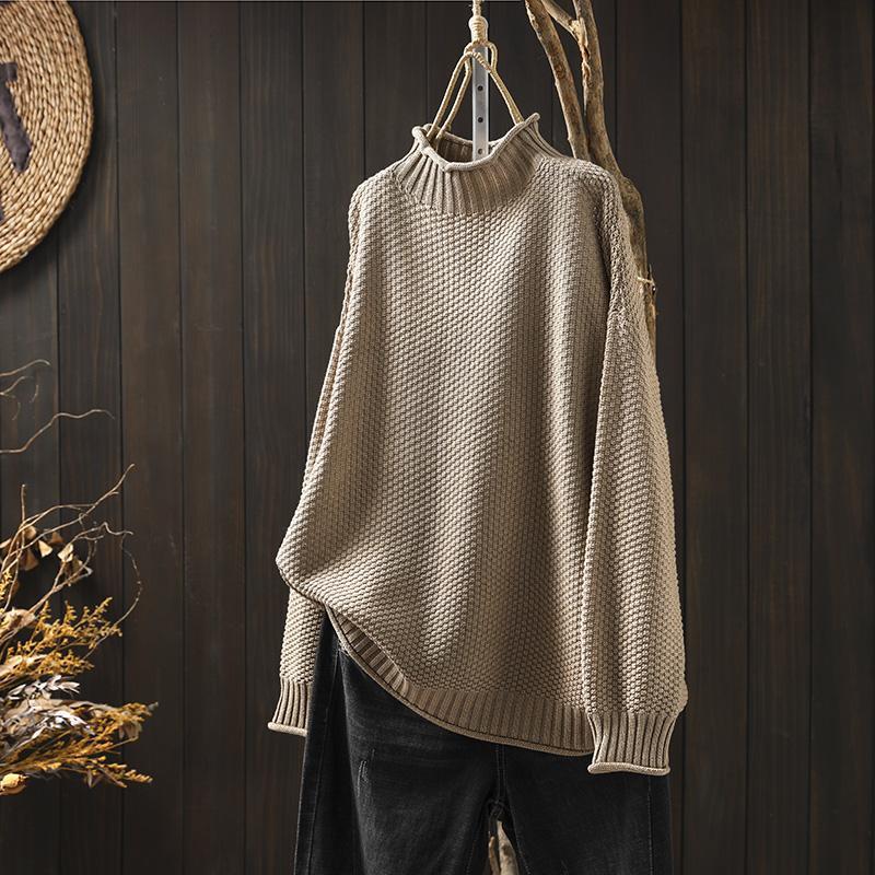 NORTHLINE STUDIO | Waffle Knit Sweater