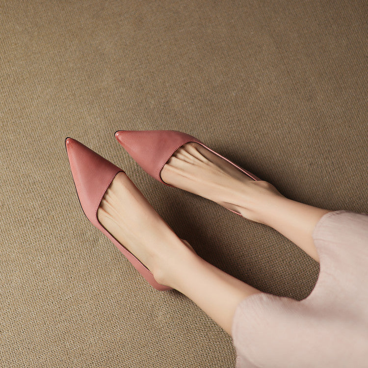 NORTHLINE STUDIO | POINTED KITTEN HEELS