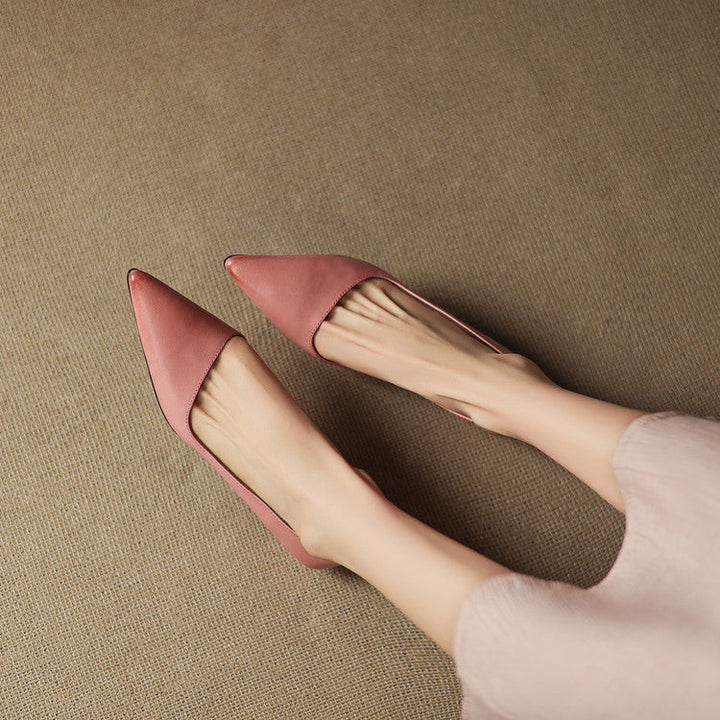 NORTHLINE STUDIO | POINTED KITTEN HEELS