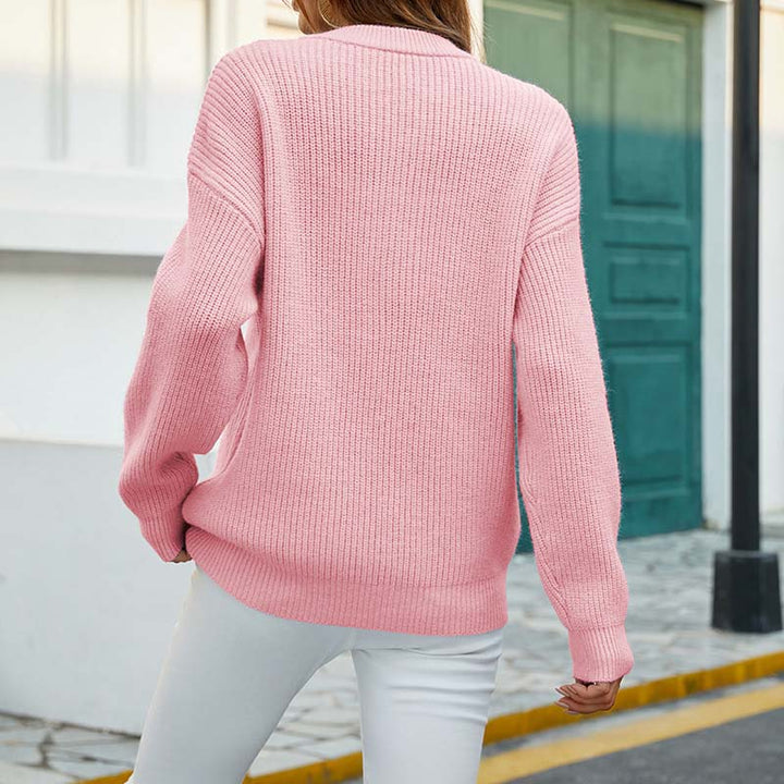 NORTHLINE STUDIO | Elegant Cable Knit Sweater
