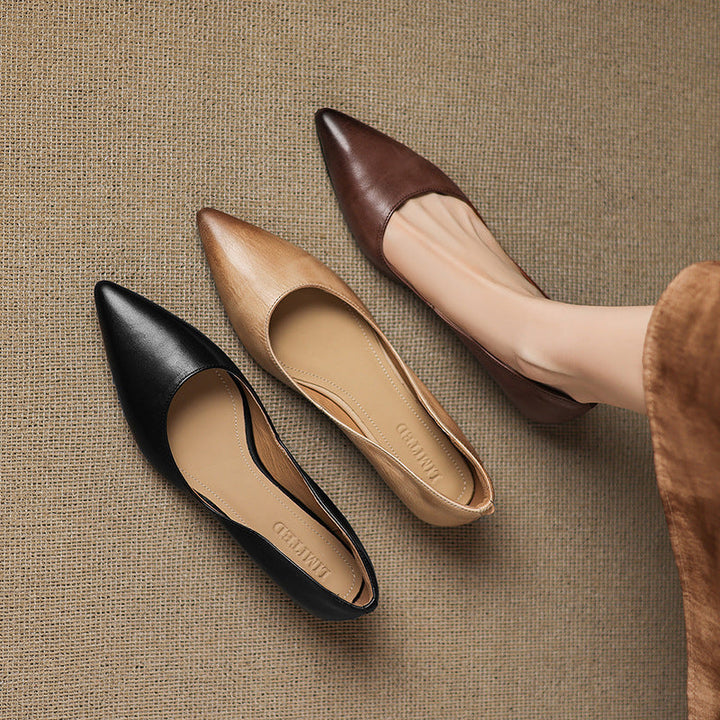 NORTHLINE STUDIO | CLASSIC LOW HEEL PUMPS