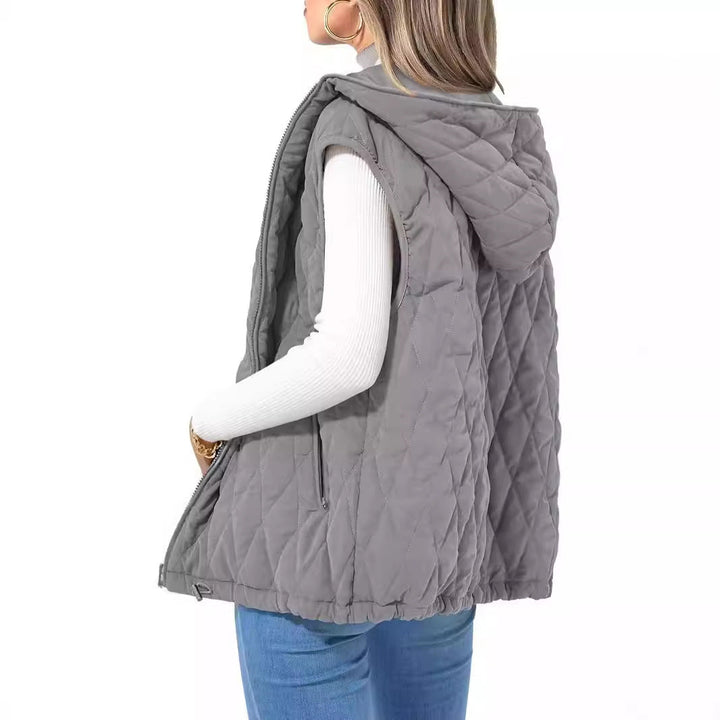 NORTHLINE STUDIO | Quilted Hooded Vest