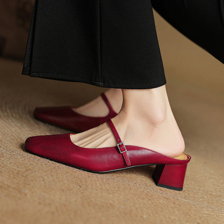 NORTHLINE STUDIO | SLIP-ON BLOCK MARY JANES